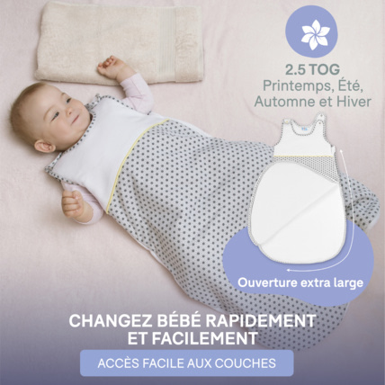 Avis Gigoteuse 4 saisons Tog 2.5 en coton bio SWEETY FOX 4