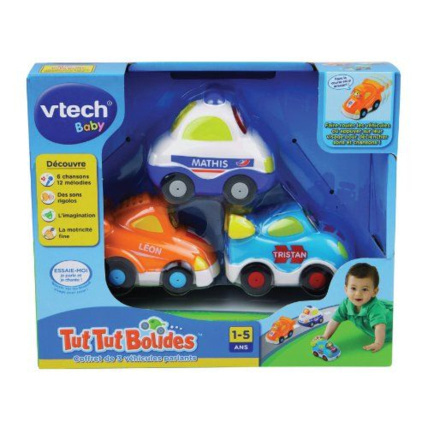 Avis Coffret Trio Tut Tut Bolides - Véhicules de police VTech 1