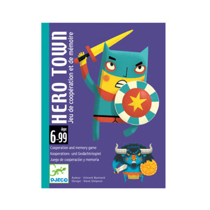Avis Jeu de société - Hero Town DJECO 1