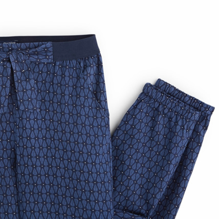 Avis Pantalon fluide imprimé bleu fille OKAIDI 3