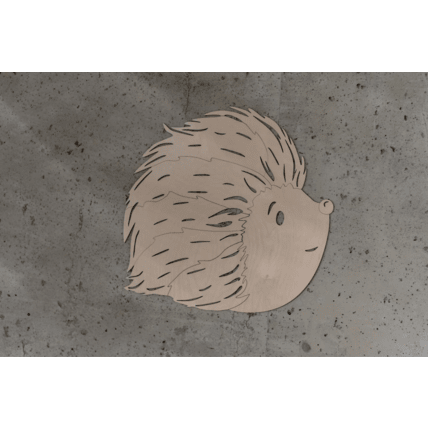 Avis Décoration murale - Hérisson en bois Mon Lit Cabane 1