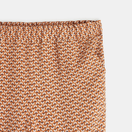 Avis Pantalon imprimé style jogpant marron fille OKAIDI 3