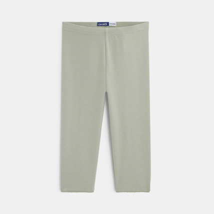 Avis Leggings courts vert fille OKAIDI 1