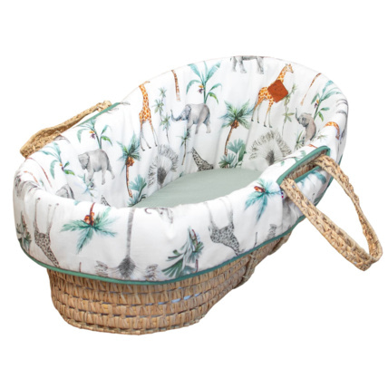 Avis Habillage de couffin en satin de coton, Safari Sevira Kids 1