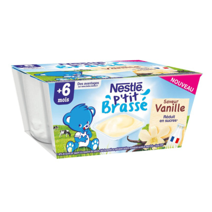 Avis P'tit Brassé Vanille (4x100g) NESTLÉ 1