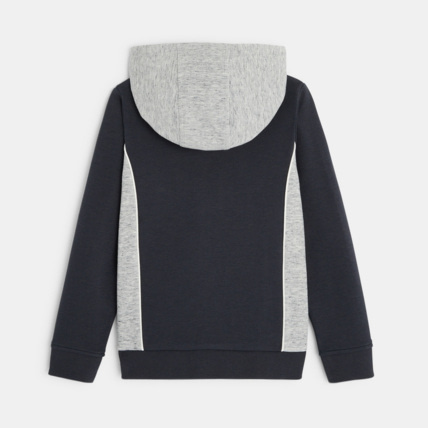 Avis Sweat-shirt bicolore "96" gris garçon OKAIDI 4