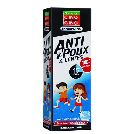 Avis Shampoing gel anti-poux Cinq Sur Cinq Chauvin Bausch & Lomb 1