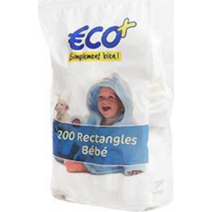 Avis Rectangles de coton bébé Eco+ 1