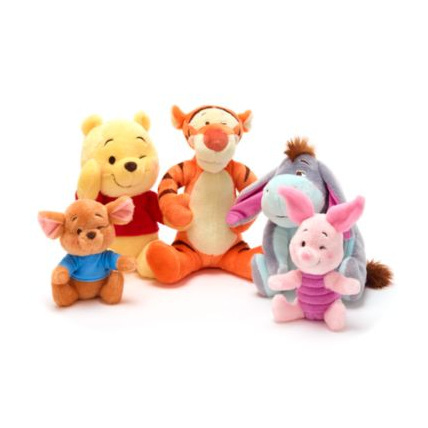 Avis Japon Ensemble de petites peluches Winnie l'Ourson et ses Amis DISNEY 1