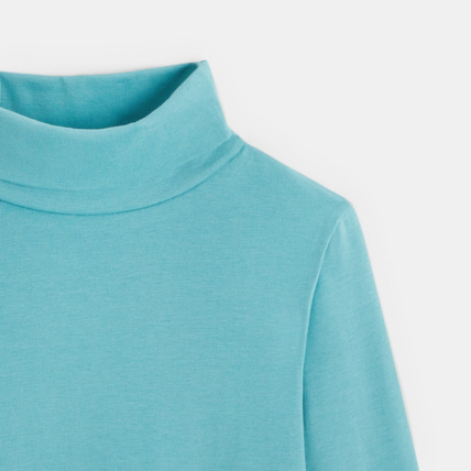 Avis T-shirt col roulé manches longues vert garçon OKAIDI 2