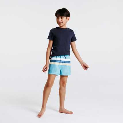 Avis Short de bain rayé bleu garçon OKAIDI 1
