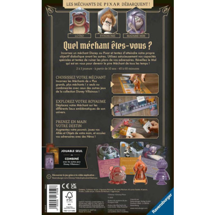 Avis Disney Villainous - Extension 5 - Plus grands, Plus méchants ! - de 10 ans RAVENSBURGER 2