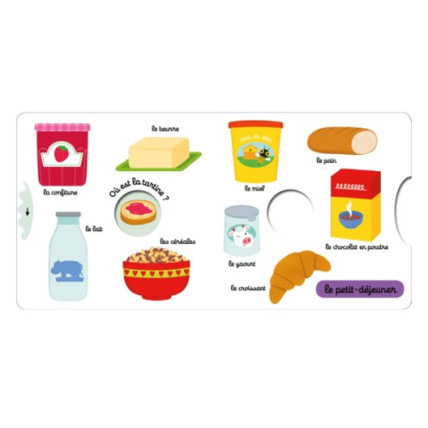 Avis Livre Mon imagier Jeu des aliments - Kididoc NATHAN 2