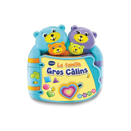 Avis Mon p'tit livre interactif La famille gros câlin VTech 1