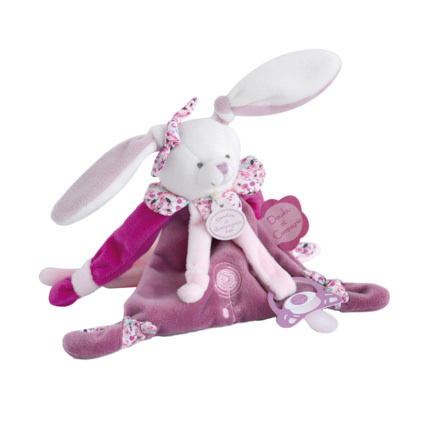 Avis Doudou attache sucette Cerise Lapine DOUDOU ET COMPAGNIE 1