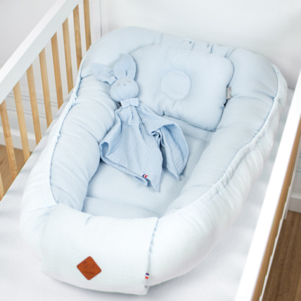 Avis Cocon nid réducteur de lit en coton nid d'abeille Sevira Kids 8