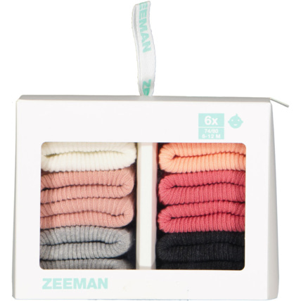 Avis Chaussettes bébé - Lot de 6 ZEEMAN 1