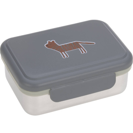 Avis Boîte à goûter en inox Safari Tiger LÄSSIG 2