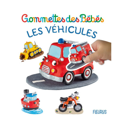 Avis Livre-jeu Gommettes des bébés - Les véhicules FLEURUS 1