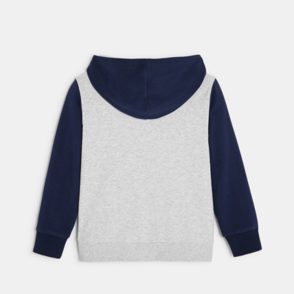 Avis Sweat-shirt à capuche bleu garçon OKAIDI 4