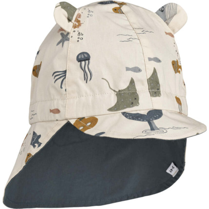 Avis Chapeau avec oreilles réversible Gorm Sea creature / Sandy LIEWOOD 1