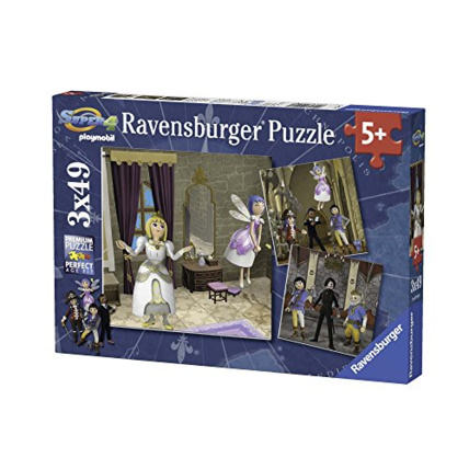 Avis Puzzle Enfant Classique - Super 4 - Playmobil - 3x49 pièces RAVENSBURGER 1