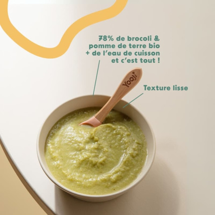 Avis Purée lisse de Brocoli bio Yooji 2