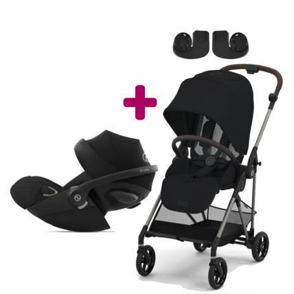 Avis Poussette Duo Melio 3 + Siège auto Cloud G i-Size CYBEX 1
