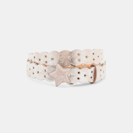 Avis Ceinture ajourée et pailletée rose fille OKAIDI 1
