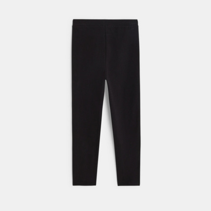 Avis Leggings à bandes et message Feel Good noir fille OKAIDI 3