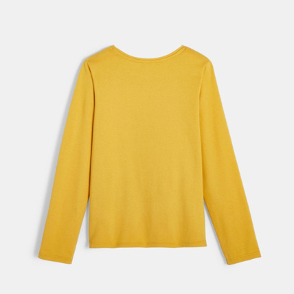 Avis T-shirt à sequins jaune fille OKAIDI 2