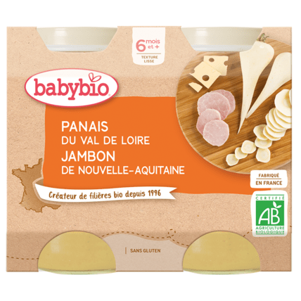 Avis Panais du Val de Loire Jambon de Nouvelle-Aquitaine Babybio 1