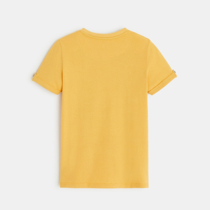 Avis T-shirt col V à motif jaune garçon OKAIDI 4