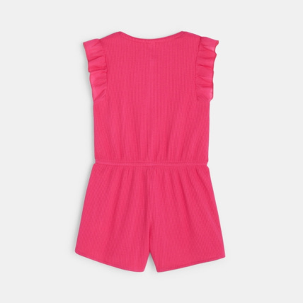Avis Combi-short côtelée rose fille OKAIDI 3