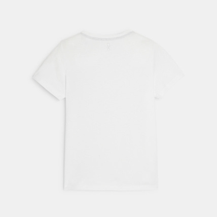 Avis T-shirt basique manches courtes blanc garçon OKAIDI 2