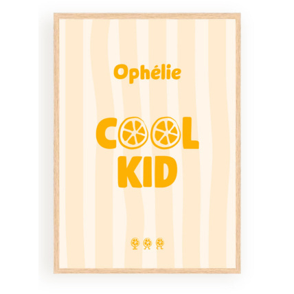 Avis Affiches personnalisées - Cool Kid LES PETITS CITRONS 2