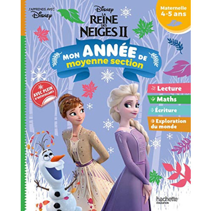 Avis REINE DES NEIGES 2 - Mon année de Moyenne section (4 - 5 ans) Hachette Éducation 1