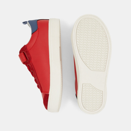 Avis Basket basse trendy rouges garçon OKAIDI 3