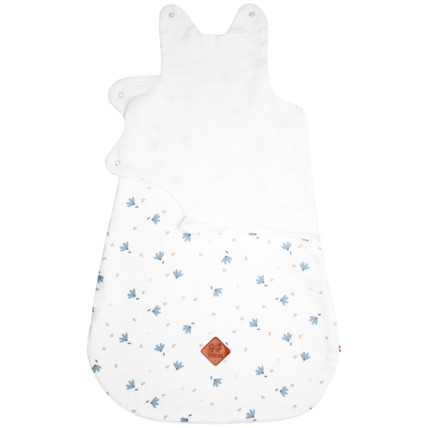Avis Gigoteuse d'été  TOG 0,5 en gaze de coton, Bleuet Sevira Kids 3