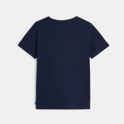 Avis T-shirt à message "Give me five" bleu garçon OKAIDI 3