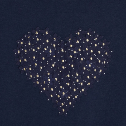 Avis T-shirt fantaisie bleu fille OKAIDI 2