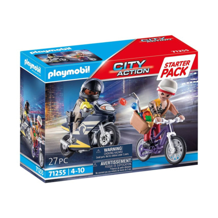 Avis Starter pack agent et voleur - City action PLAYMOBIL 1