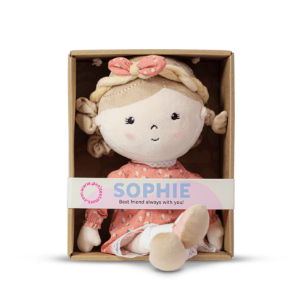 Avis Poupée de Chiffon, Jouet en Peluche Sophie 0m+, 35 cm Petite&Mars 1