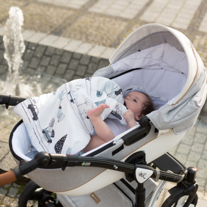 Avis Chancelière universelle en satin de coton, Natura Sevira Kids 7