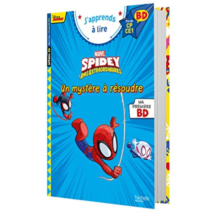 Avis Disney BD Fin de CP - CE1 - Spidey et ses amis extraordinaires - Un mystère à résoudre Hachette Éducation 1