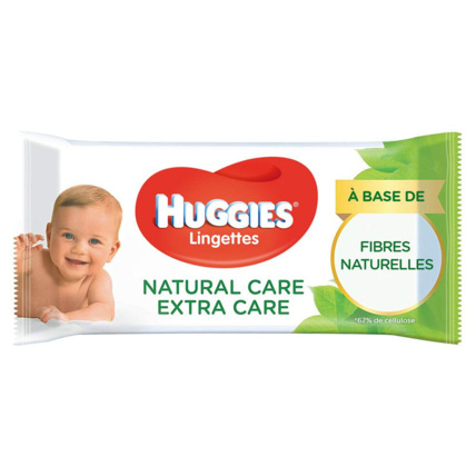 Avis Lingettes Natural Care Extra Care HUGGIES 1