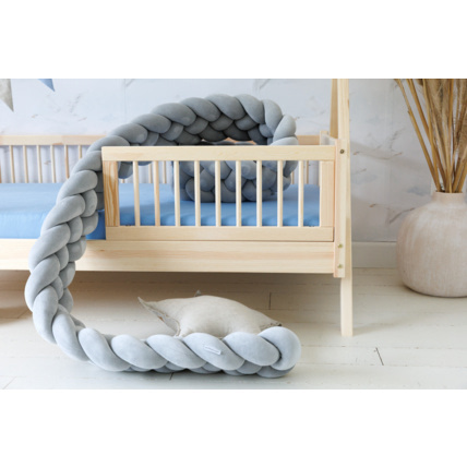 Avis Tour de lit tressé 4 épis Mon Lit Cabane 11