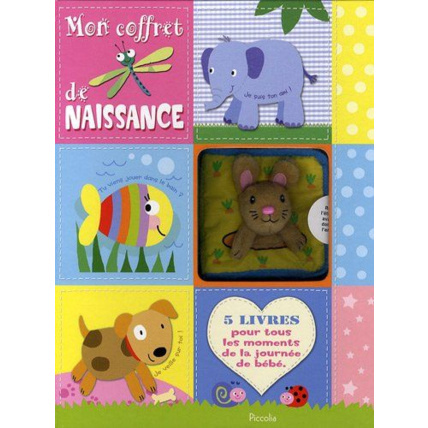 Avis Mon coffret de naissance : 5 livres pour tous les moments de la journée de bébé PICCOLIA 1