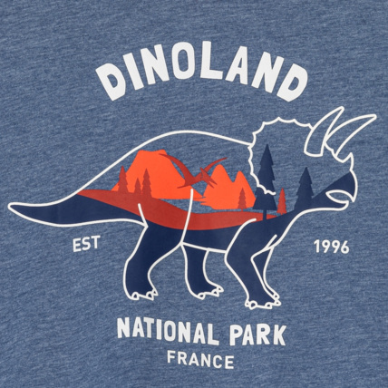 Avis T-shirt manches longues motif dinosaure bleu garçon OKAIDI 2