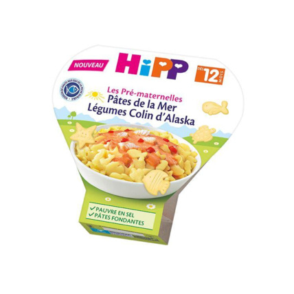 Avis Pâtes de la Mer Légumes Colin d'Alaska - dès 12 mois HIPP 1